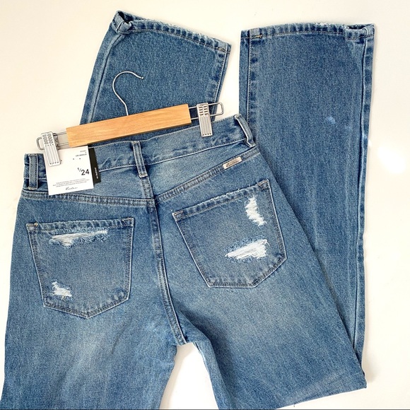 New Kancan High Rise distressed button fly jeans - Picture 10 of 16